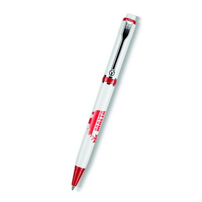 Monza MixnMatch Plastic Pen w/ Metal Clip