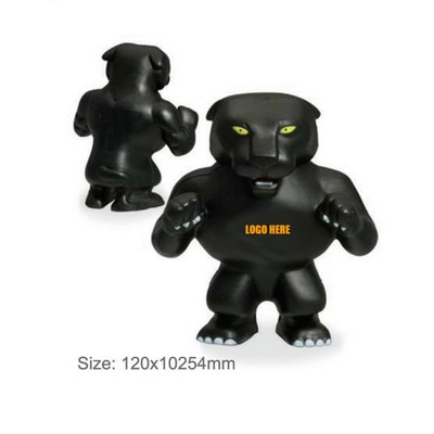 Black Panther Shaped Stress Reliever