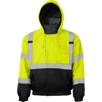 Hi-Vis ANSI Class 3 Bomber Jacket