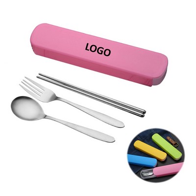 Portable Stainless Steel Cutlery Set