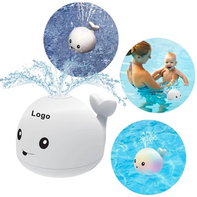 Baby Bath Toy Whale Light Up