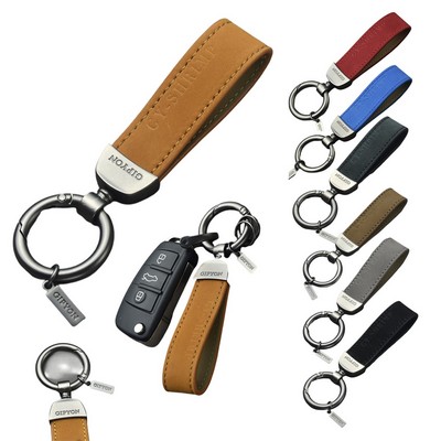 Leather Loop Keychain