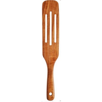 Wooden Slotted Spurtle Kitchen Tool