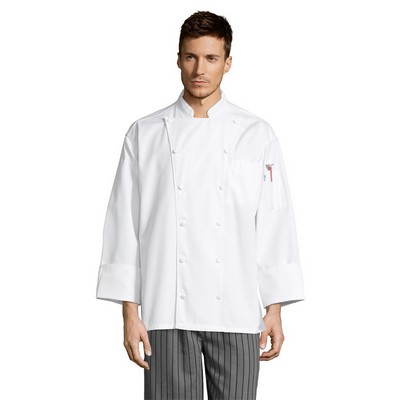 Uncommon Threads Unisex White Sienna Chef Coat