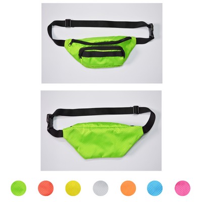 Full Dye Sublimation Double Front Pocket Waist Bag