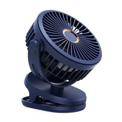 7200mAH USB Powered Clip on Fan, 360¡ã Rotation Quiet Stroller Fan, 4 Speeds Portable Small Fan