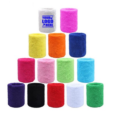 Cotton Sweatbands Sports Wristband Sweat Band