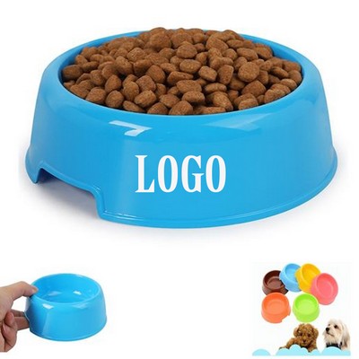 Small And Light Pet Plastic Bowl