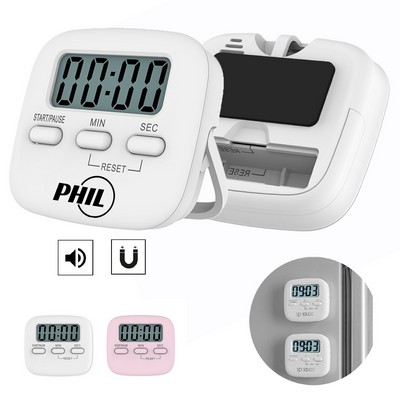 2.5" Digital Kitchen Timer With Magnet