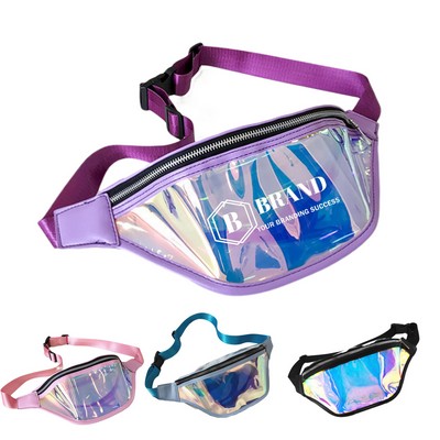 Clear PVC Zipper Fanny Pack