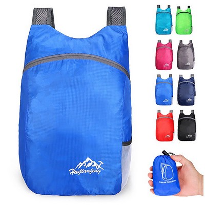 Folded Travel Backpack