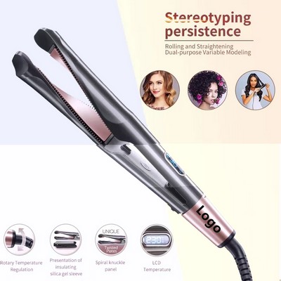 2 in 1 Twisted Hair Straightener and Curler