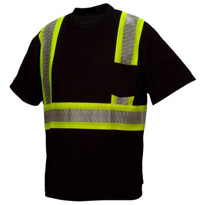 Reflective Safety t-shirt with Pocket