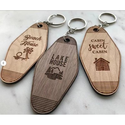 Hotel Keychain Motel Key Tag