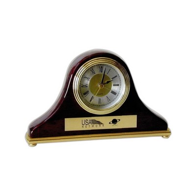 Piano Finish Napoleon Alarm Clock (7 5/8"x4 5/8"x1½")