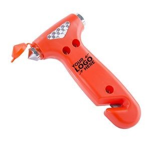 2 in 1 Car Emergency Escape Hammer