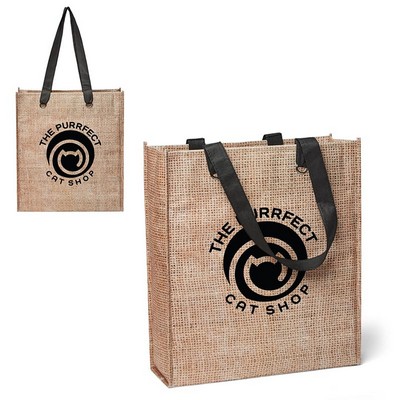 Non-Woven Jute "Look" Tote