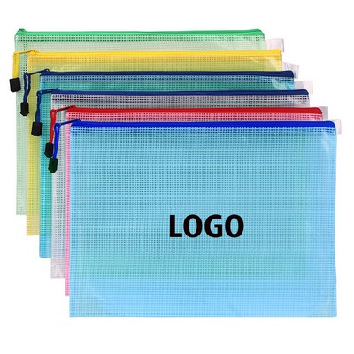 PVC Zippered Document Bags