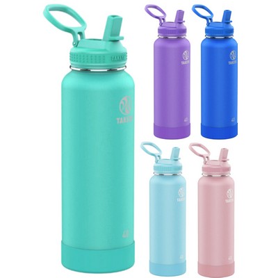 Takeya® Active Straw 40 oz Stainless Steel Bottle