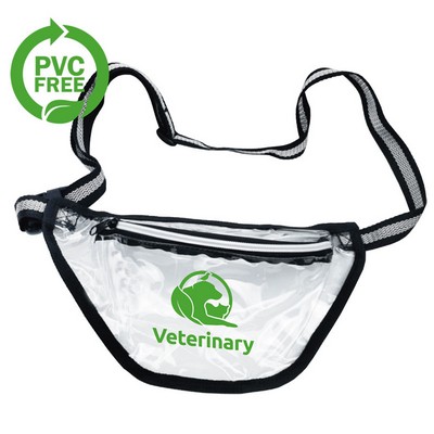 Clear Fanny Zipper Waist Pack