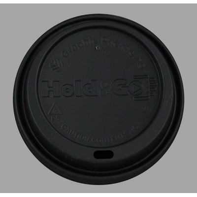 12 & 16 oz. Double Wall Lid - Black