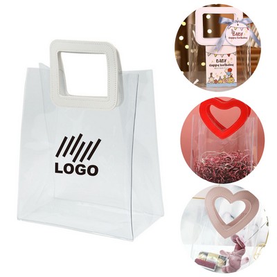 Pvc Clear Tote Gift Bag