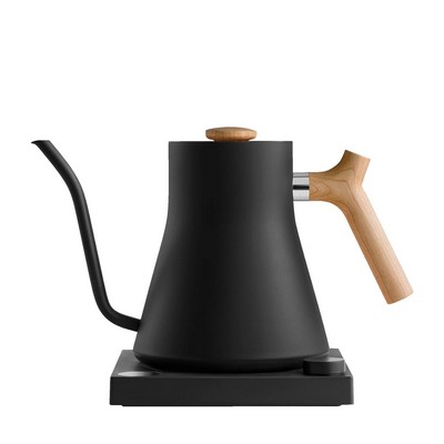 0.9L Matte Black/Maple Stagg EKG Electric Kettle