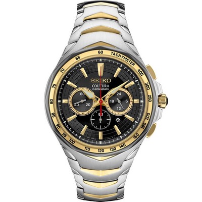 Coutura TT Quartz Chronograph Black Dial