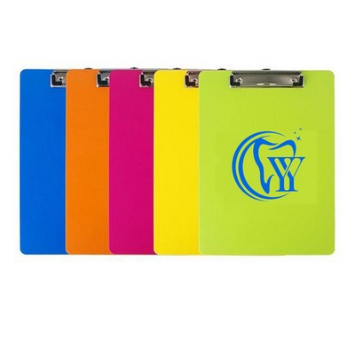 A4 Size Plastic Clipboards