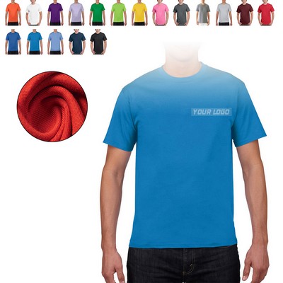 Unisex Cotton Round Neck Short Sleeve T-Shirt