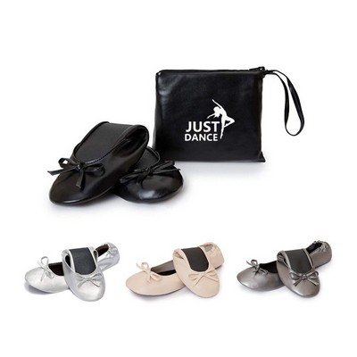 Foldable Ballet Flats Roll up Shoes