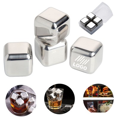 Stainless Steel Chilling Rocks For Whiskey