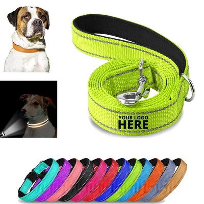 Adjustable Nylon Reflective Dog Collar