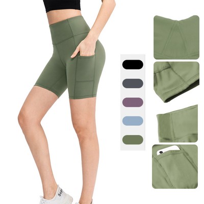 High Waist Yoga Shorts