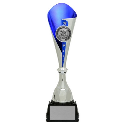 Bruno Cup " Holder Medal - Silver/Blue, Award Trophy, 15