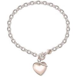 Olivia Burton® Classic Knot Heart Rose Gold Plated Bracelet