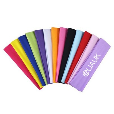 Women Yoga Elastic Headbands