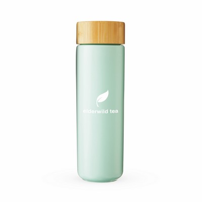 Tatyana Ceramic To-Go Infuser Mug in Turquoise by Pinky Up®