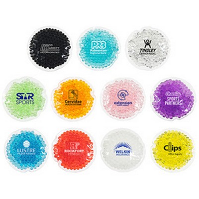 Custom Imprint Circle Shaped Gel Cold/Hot Pack