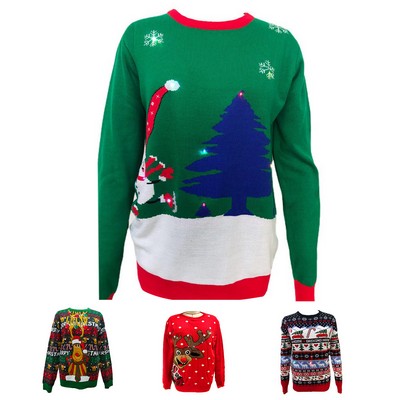 LED Light Christmas Sweater