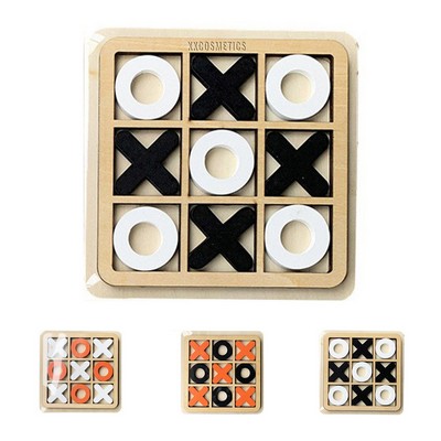 Wooden Tic Tac Toe Board Game