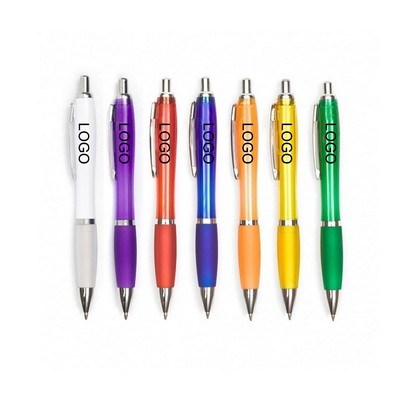 Ballpoint Pens With Rubber Grip