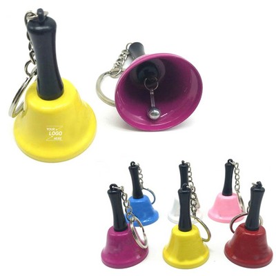 Mini Handbell Keychain with Jingle Bell