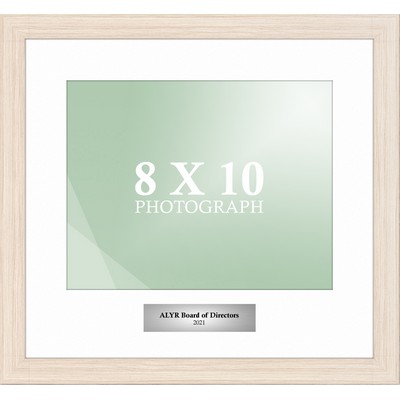 Midland (Natural-Woodgrain) - Horizontal 8"x10" Picture Frame 14.5"x13.5"