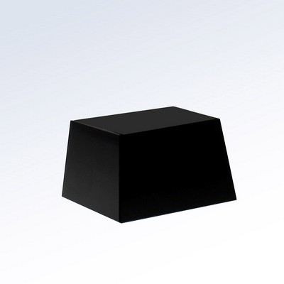 Black Crystal Slant Square Base