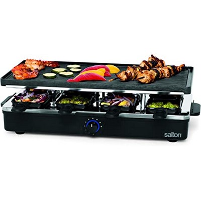 Salton Party Grill & Raclette, 8 Person