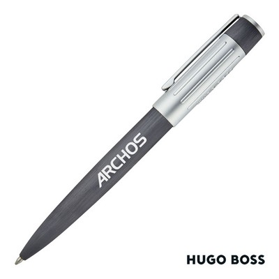 Hugo Boss® Gear Rib Ballpoint Pen - Gun