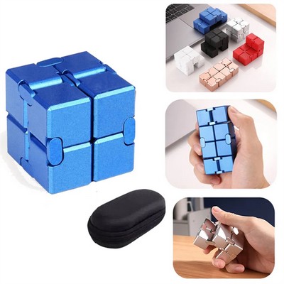 Personalized Aluminum Infinite Cube