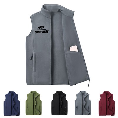 Fleece Warm Sleeveless Jacket