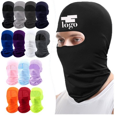 Outdoor Sports Sunscreen Windproof Ice Silk Scarf Face Mask